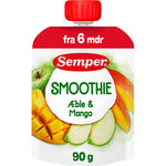 Semper Tropisk fruktsmoothie med mango og eple fra 6 mnd. | 90 g