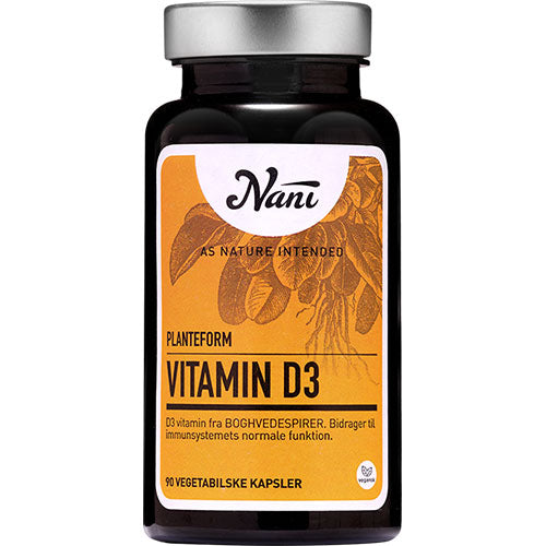Nani Vitamin D3 | 90 Kapsler fra Nani