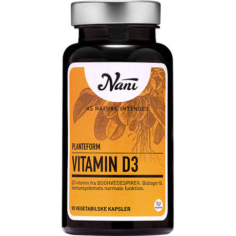 Nani Vitamin D3 | 90 Kapsler fra Nani