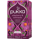 Elderberry og Echinacea Te fra Pukka