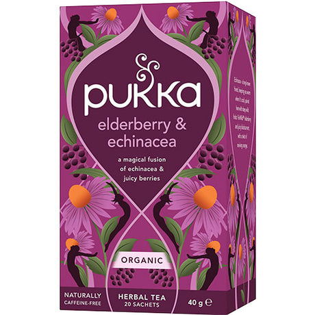 Elderberry og Echinacea Te fra Pukka