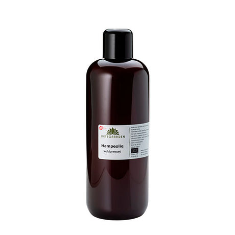 Urtegaarden Hampeolje Økologisk | 500 ml