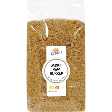 Rømer Rørsukker Mørk Økologisk | 1 kg