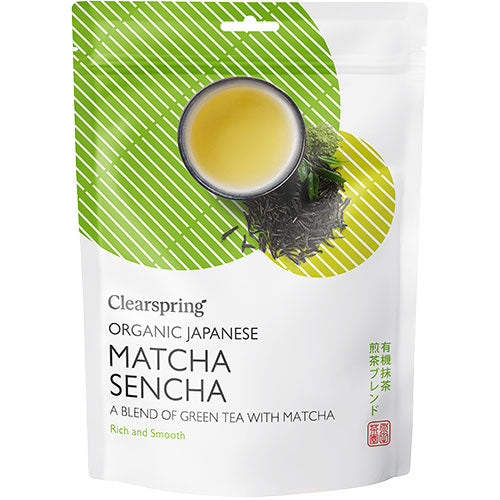 Clearspring Matcha Sencha Grønn Te Løsvekt Økologisk | 85 g fra Clearspring