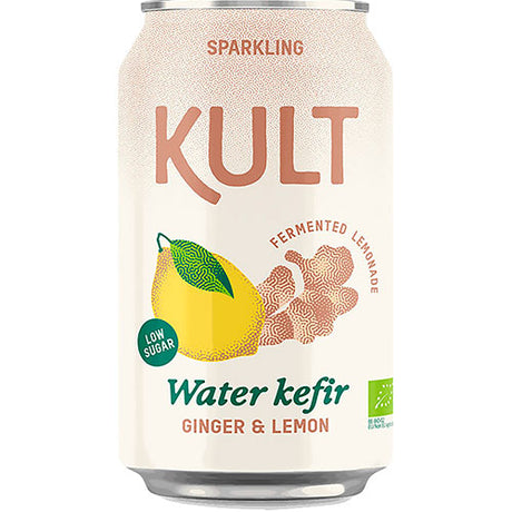 KULT Vannkefir | Ingefær & Sitron fra KULT