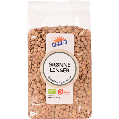 Grønne Linser Økologisk