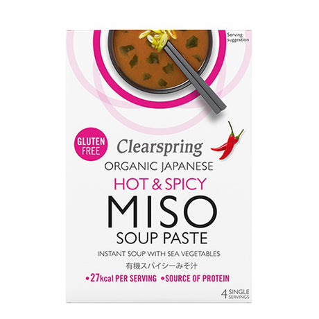 Instant Miso Soup Hot & Spicy Økologisk