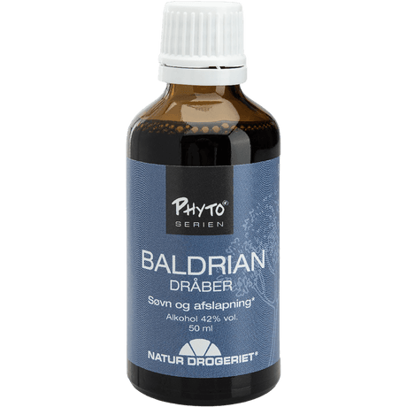 Natur-Drogeriet Baldriandråper, Tinktur av baldrianrot - Kosttilskudd | 50 ml fra Natur-Drogeriet