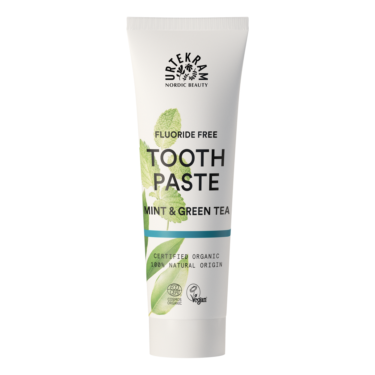 Urtekram Mint & Green Tea Tannkrem | 75 ml fra Urtekram