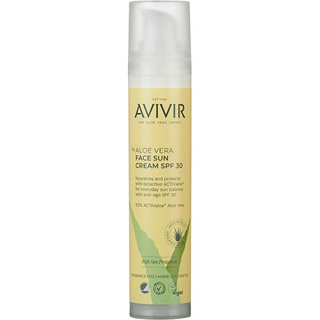 Avivir Aloe Vera Anti-Age Sun Face Spf 30 | 50 ml fra Avivir