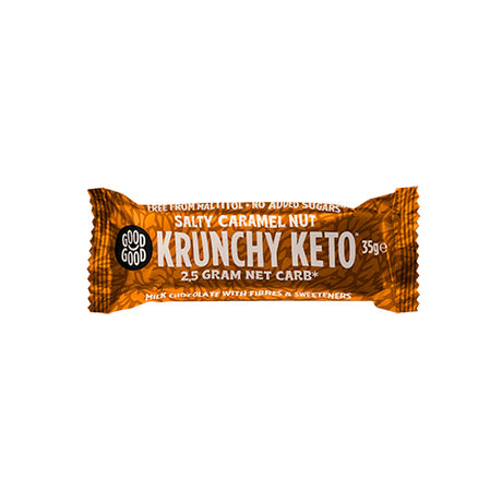 Nøttebar Crunchy Saltet Karamell