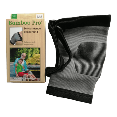 Bamboo Pro Skulderbind Selvvarmende | Str. S/M