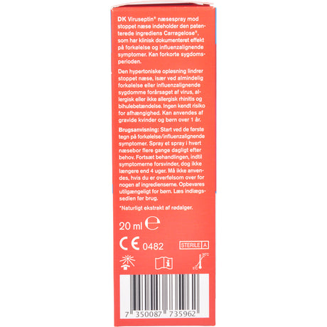 Avsvellende Nesespray