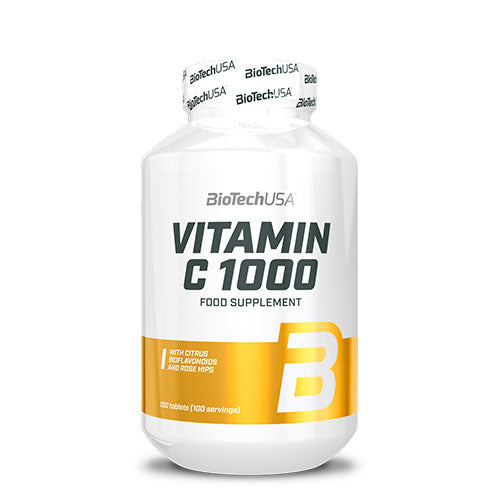 C-vitamin med nyper, hylleblomst og sitronskallpulver