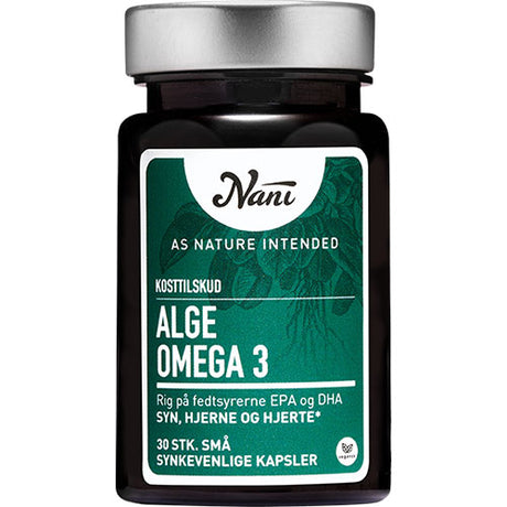 Nani Alge Omega 3 | 30 Kapsler