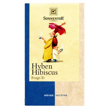 Sonnentor Nype-Hibiskus Frukt te 18x3gr | 18 Breve fra Sonnentor