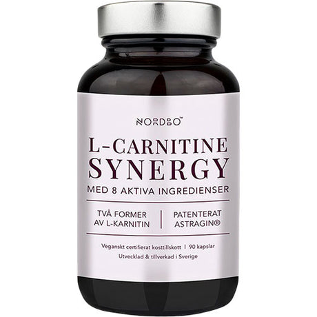 Nordbo L-Carnitine Synergy | 90 kapsler fra NORDBO