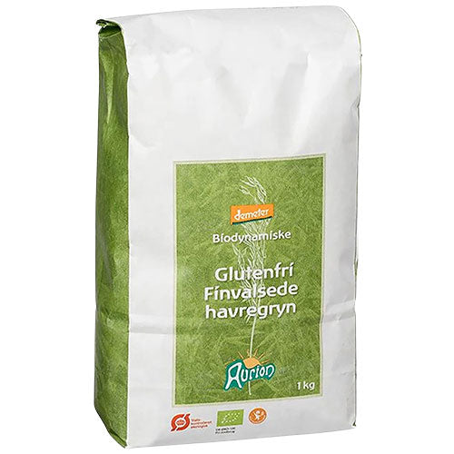 Glutenfrie Lettkokte Havregryn Økologisk Demeter
