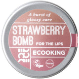 Ecooking Strawberry Bomb For The Lips | 15 ML fra Ecooking