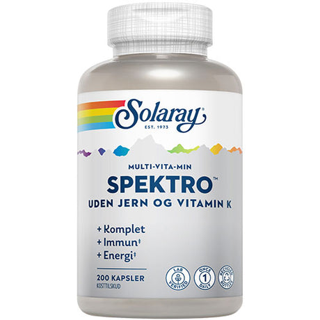 Spektro Multi-Vitamin uten jern og vit. K.