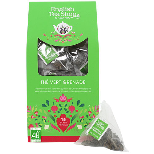 Green Tea & Pommegranate 15ct. Økologisk