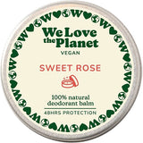 We love the Planet Deodorant Balm (35 gr) | Sweet Rose fra We love the Planet
