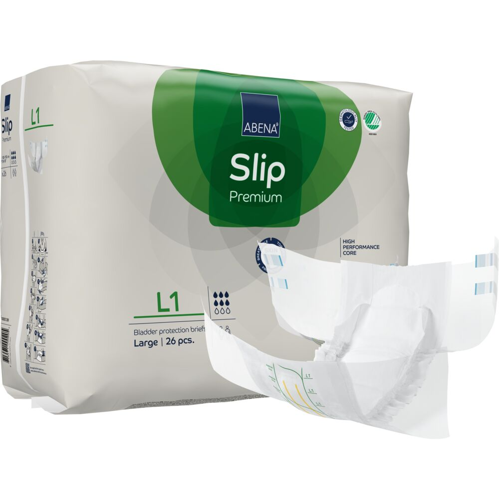 Abena Slip 1 Inkontinensbeskyttelse | Str. L fra Abena