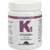 K1-vitamin 150 Ug fra Natur-Drogeriet