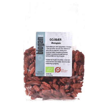 Biogan Økologiske Gojibær | 100 g fra Biogan