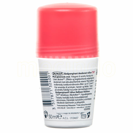 Vichy 72Hr Stress Resist Antiperspirant Deo Roll-On