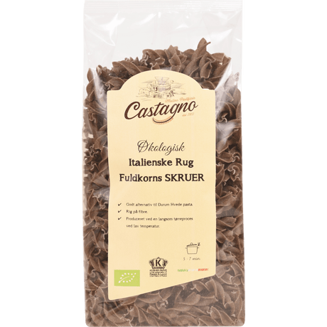 Castagno Rug Skruer Fullkorn Økologisk | 500 g