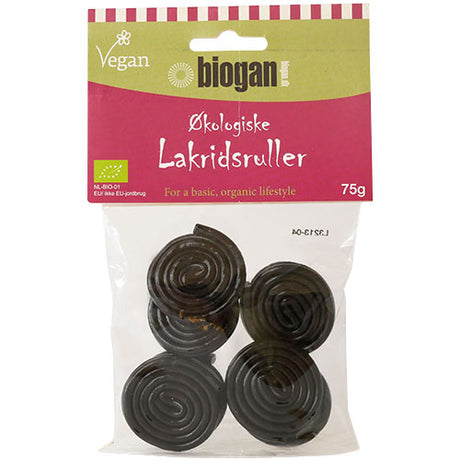 Lakrisruller Ø