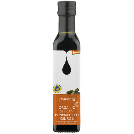 Clearspring Gresskarkjerneolje Ristet | 250 ml
