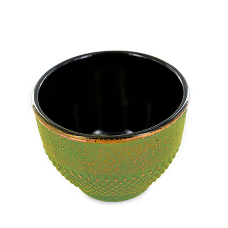 Tekopp Støpejern Grønn/Bronse