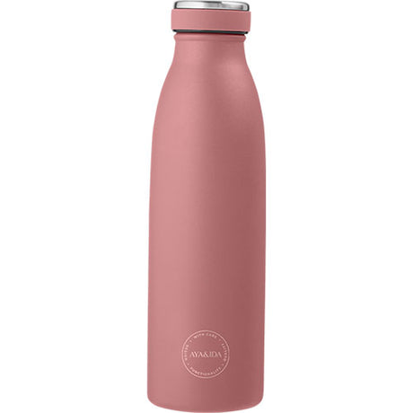 AYA&IDA Termos Drikkeflaske Rustfritt Stål 500 ml | Ash Rose fra AYA&IDA
