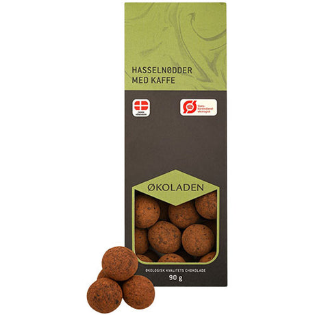 Hasselnøtter med kaffe Øko