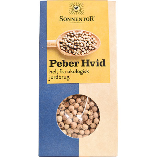 Pepper hel hvit
