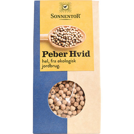 Pepper hel hvit