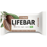 Lifefood LifeBar Mini Økologisk Glutenfri | Rå Sjokolade