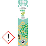 Cedar Indisk røkelse 20 stk fra Aromandise