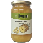 Biogan Ananas i Biter Økologisk | 340 g