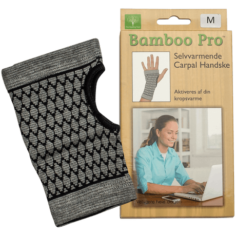 Bamboo Pro Carpal Hanske | Str. M