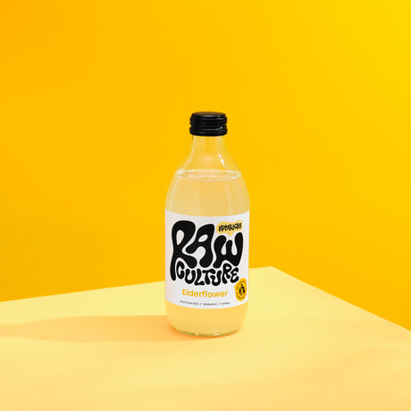 Kombucha Hyldeblomst Øko fra Raw Culture