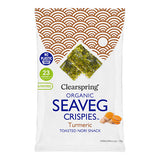 Tang Chips Gurkemeje Øko (Seaveg Crispies) fra Clearspring