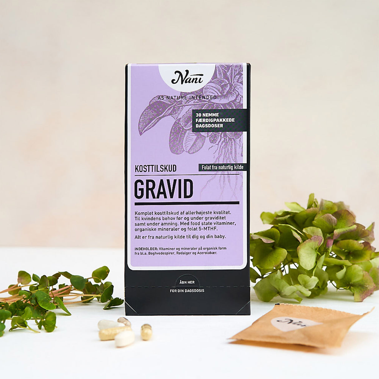 Nani Gravid Kosttilskudd | 30 Breve fra Nani