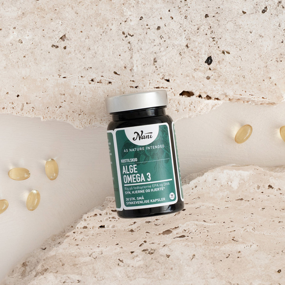 Nani Alge Omega 3 | 30 Kapsler fra Nani