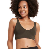 Boody Shaper Crop Bra Dark Olive | Str. Xl fra Boody