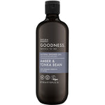 Goodness Men Amber & Tonka Bean Shower Gel