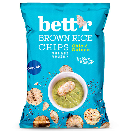 Rischips med Chia Og Quinoa Øko