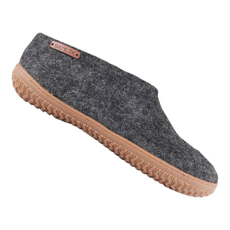 SHU`S hjemmesko med gummi sål Dark Grey | 36 fra SHUS